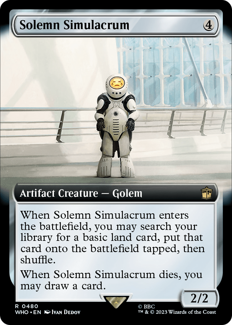 Solemn Simulacrum (Extended Art) [Doctor Who] | Game Master's Emporium (The New GME)