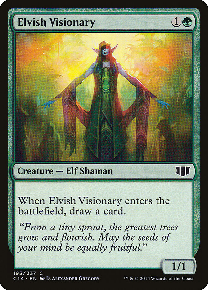 Elvish Visionary [Commander 2014] | Game Master's Emporium (The New GME)