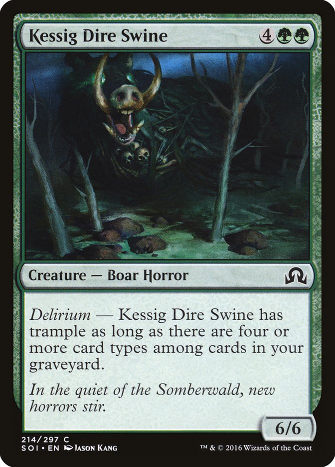 Kessig Dire Swine [Shadows over Innistrad] | Game Master's Emporium (The New GME)