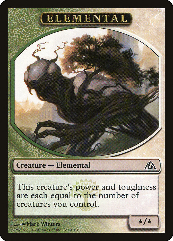 Elemental Token [Dragon's Maze Tokens] | Game Master's Emporium (The New GME)