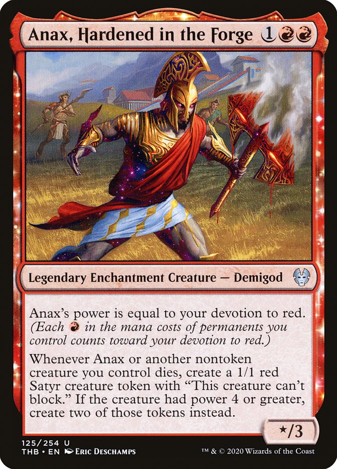 Anax, Hardened in the Forge [Theros Beyond Death] | Game Master's Emporium (The New GME)