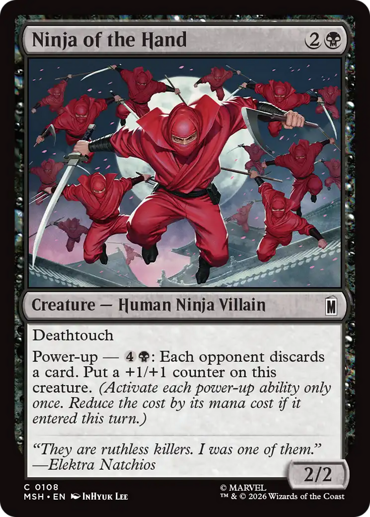 Ninja of the Hand [Marvel Super Heroes] | Game Master's Emporium (The New GME)