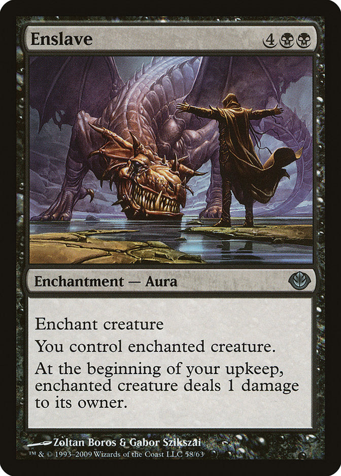 Enslave [Duel Decks: Garruk vs. Liliana] | Game Master's Emporium (The New GME)