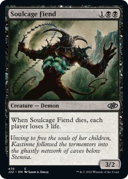 Soulcage Fiend [Jumpstart 2022] | Game Master's Emporium (The New GME)