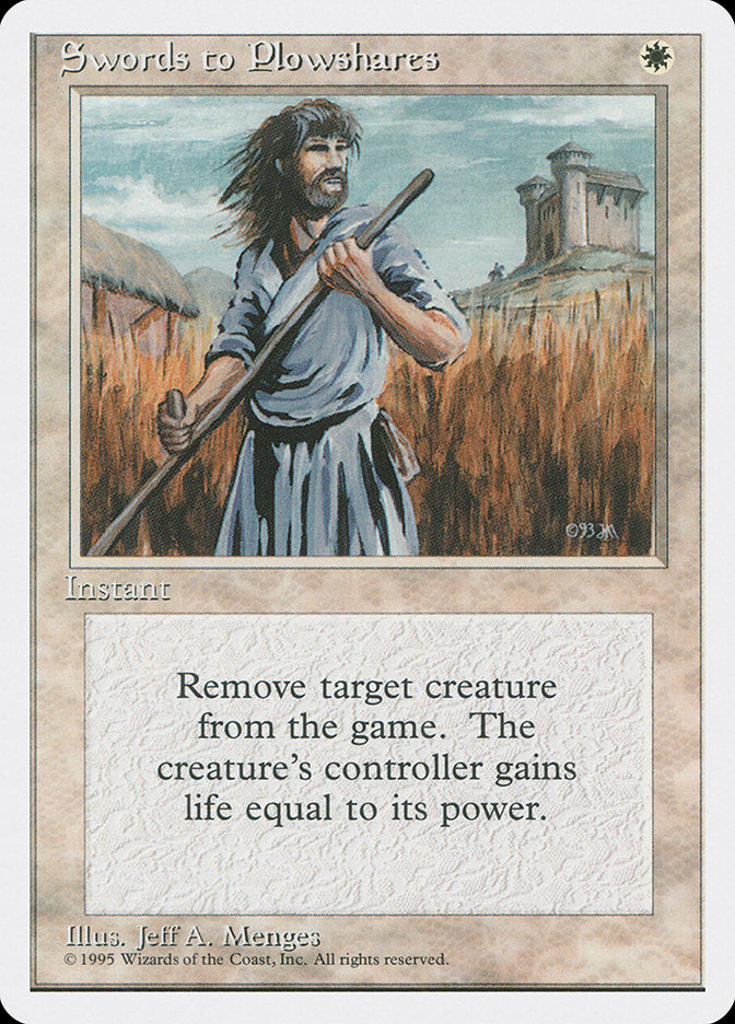 Swords to Plowshares [Fourth Edition] | Game Master's Emporium (The New GME)