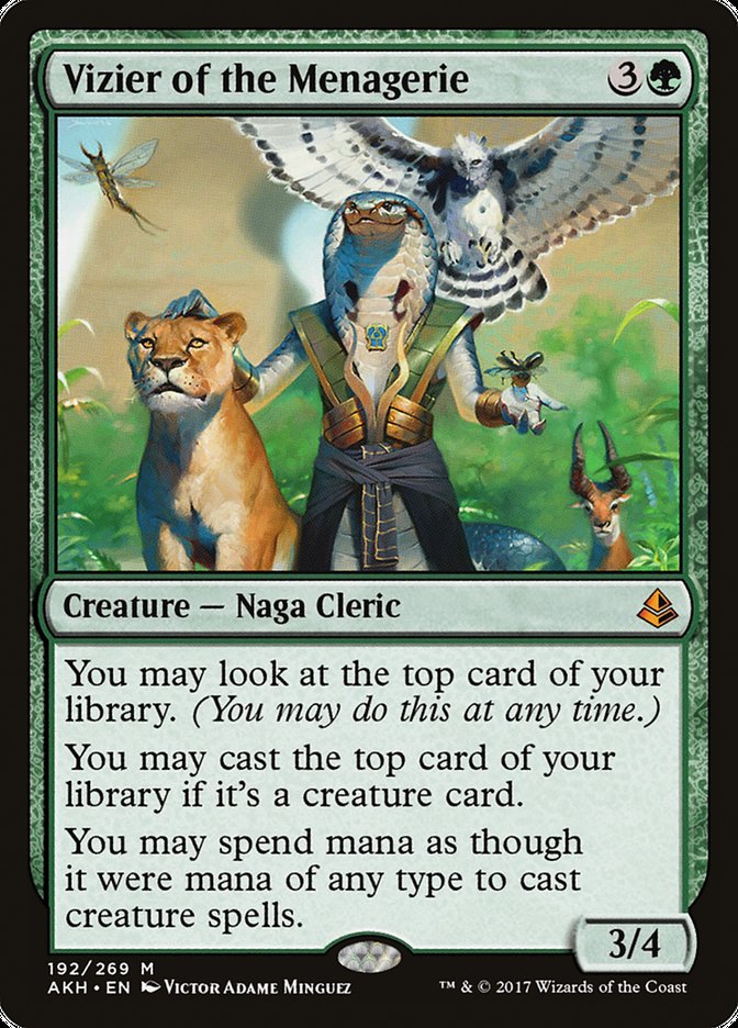 Vizier of the Menagerie [Amonkhet] | Game Master's Emporium (The New GME)
