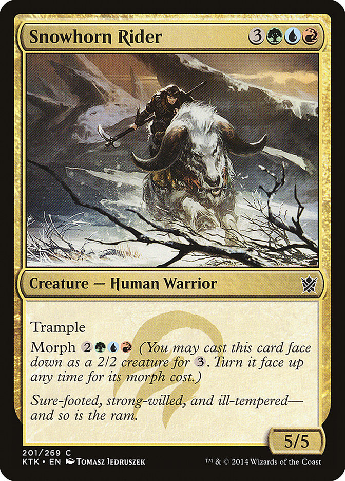 Snowhorn Rider [Khans of Tarkir] | Game Master's Emporium (The New GME)