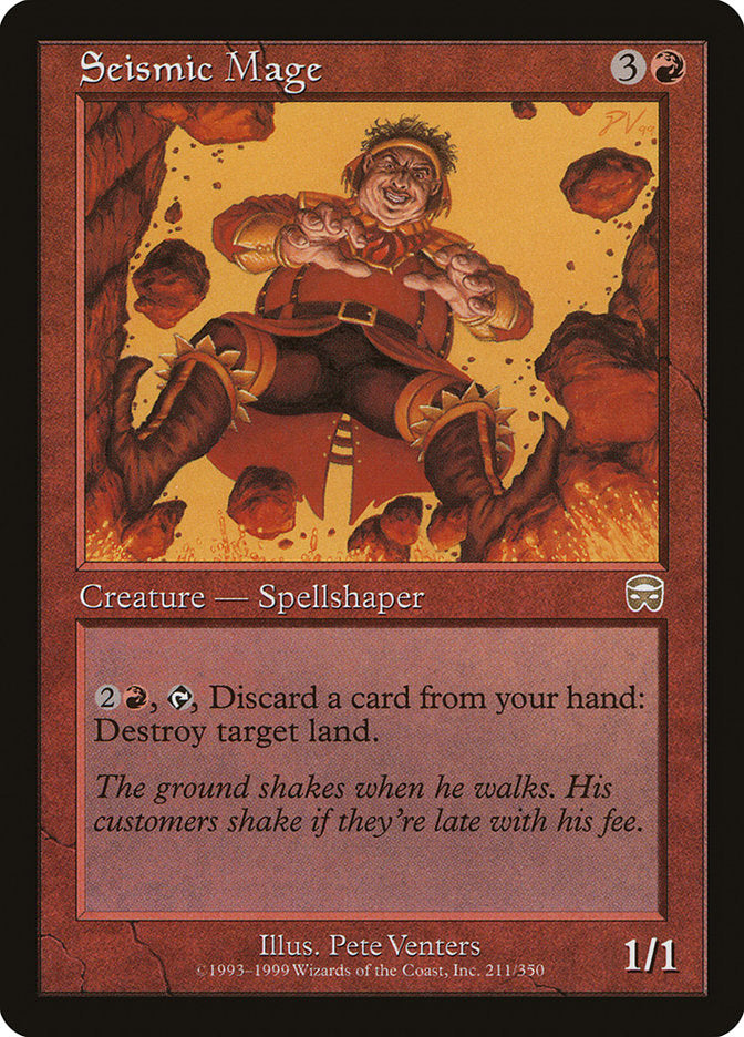 Seismic Mage [Mercadian Masques] | Game Master's Emporium (The New GME)