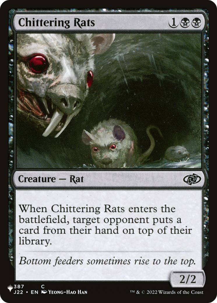 Chittering Rats [The List Reprints] | Game Master's Emporium (The New GME)