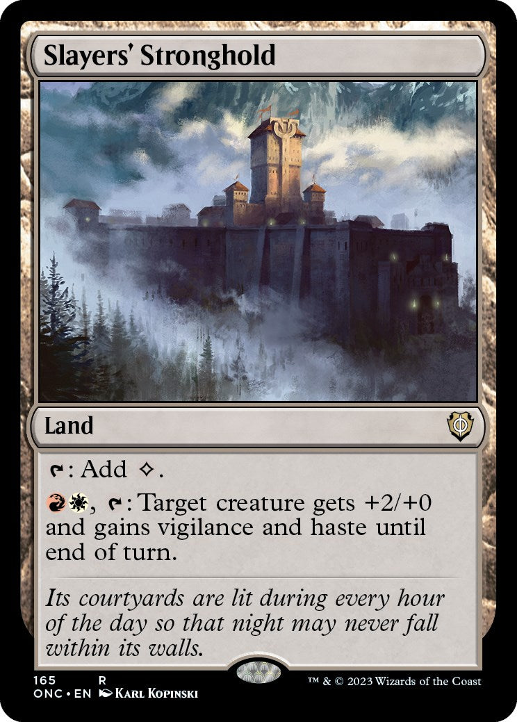 Slayers' Stronghold [Phyrexia: All Will Be One Commander] | Game Master's Emporium (The New GME)