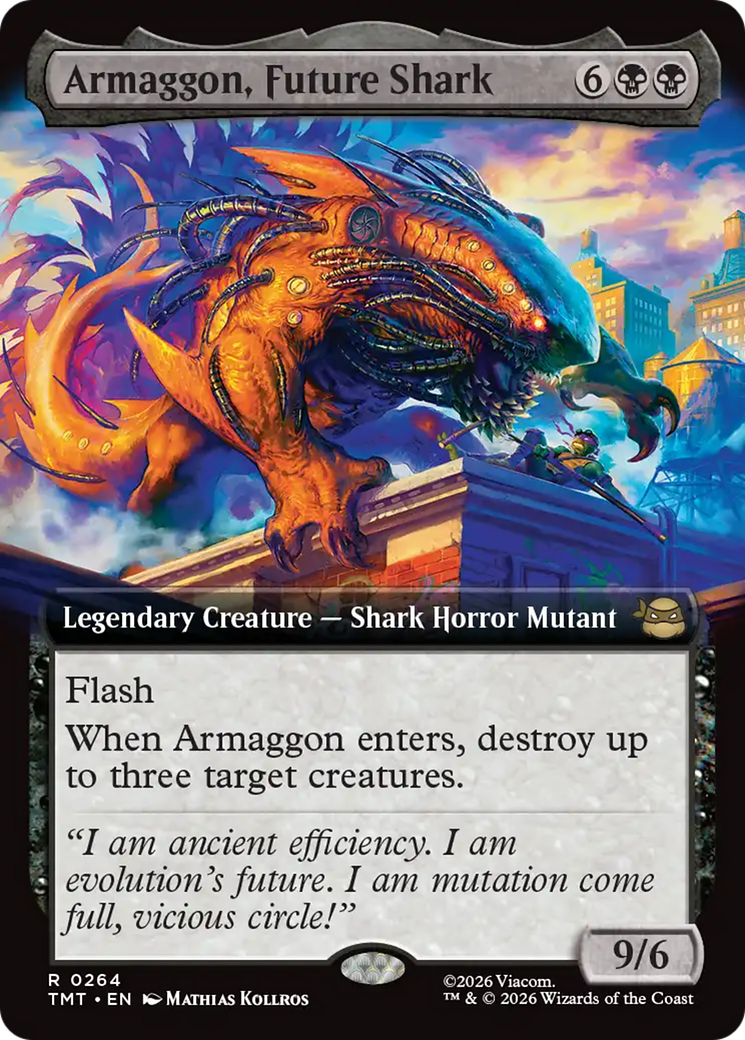 Armaggon, Future Shark (Extended Art) [Teenage Mutant Ninja Turtles] | Game Master's Emporium (The New GME)