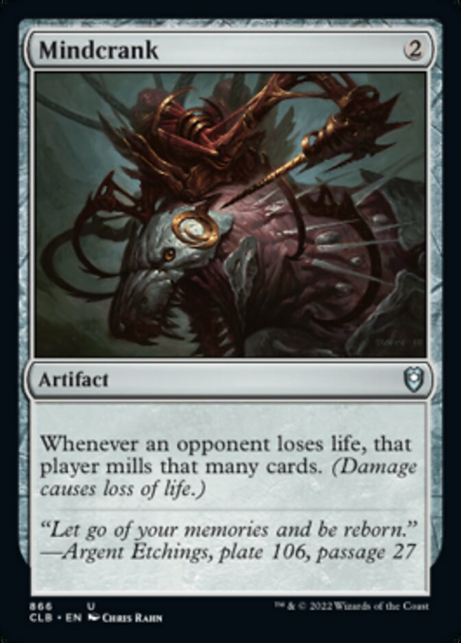 Mindcrank [Commander Legends: Battle for Baldur's Gate] | Game Master's Emporium (The New GME)