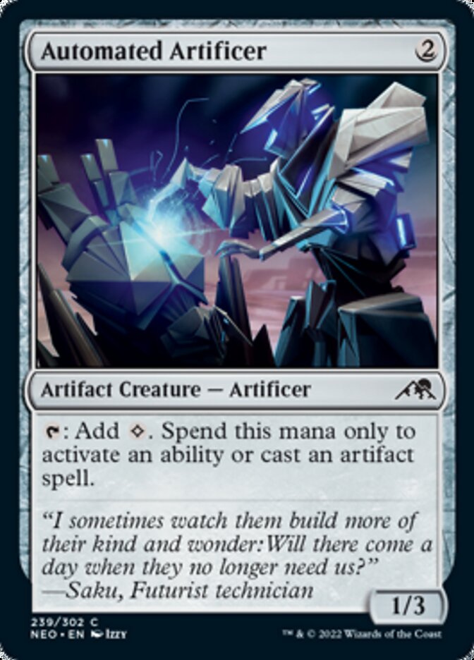 Automated Artificer [Kamigawa: Neon Dynasty] | Game Master's Emporium (The New GME)