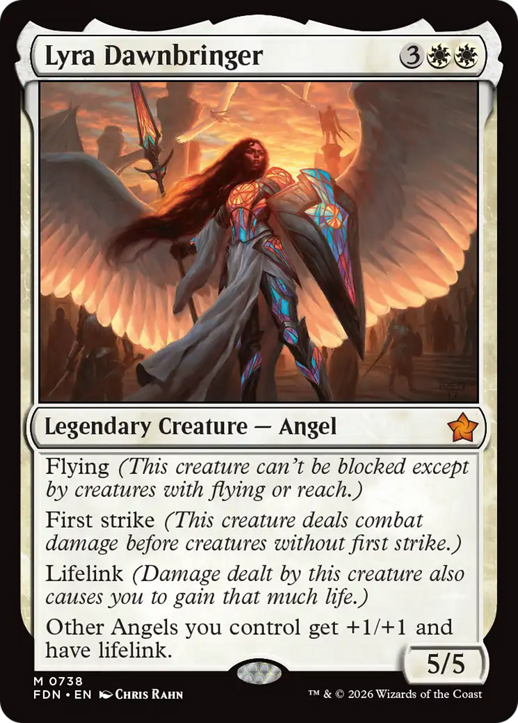 Lyra Dawnbringer (0738) [Foundations] | Game Master's Emporium (The New GME)