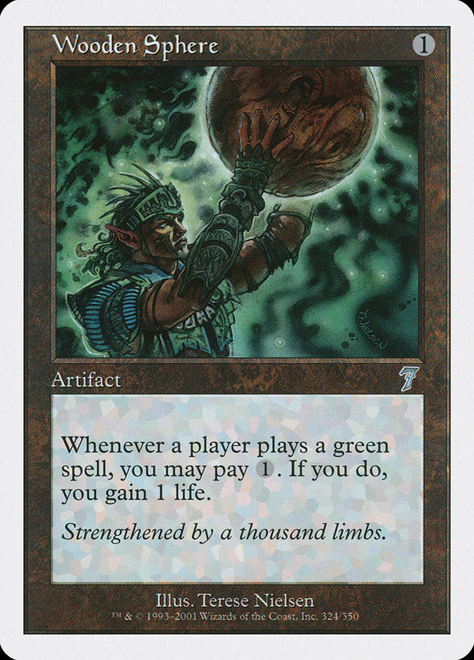 Wooden Sphere [Seventh Edition] | Game Master's Emporium (The New GME)
