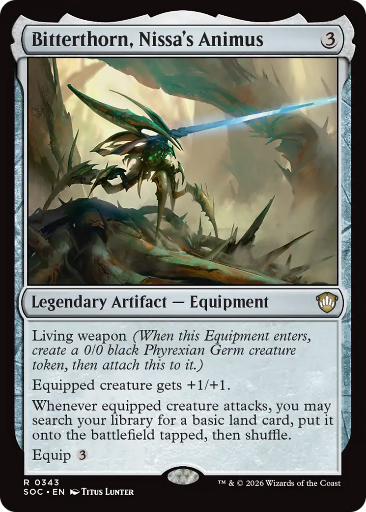 Bitterthorn, Nissa's Animus [Secrets of Strixhaven Commander] | Game Master's Emporium (The New GME)