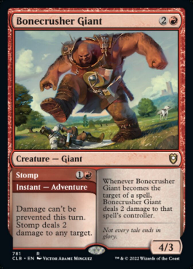 Bonecrusher Giant // Stomp [Commander Legends: Battle for Baldur's Gate] | Game Master's Emporium (The New GME)