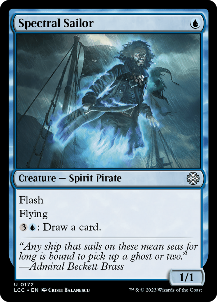 Spectral Sailor [The Lost Caverns of Ixalan Commander] | Game Master's Emporium (The New GME)