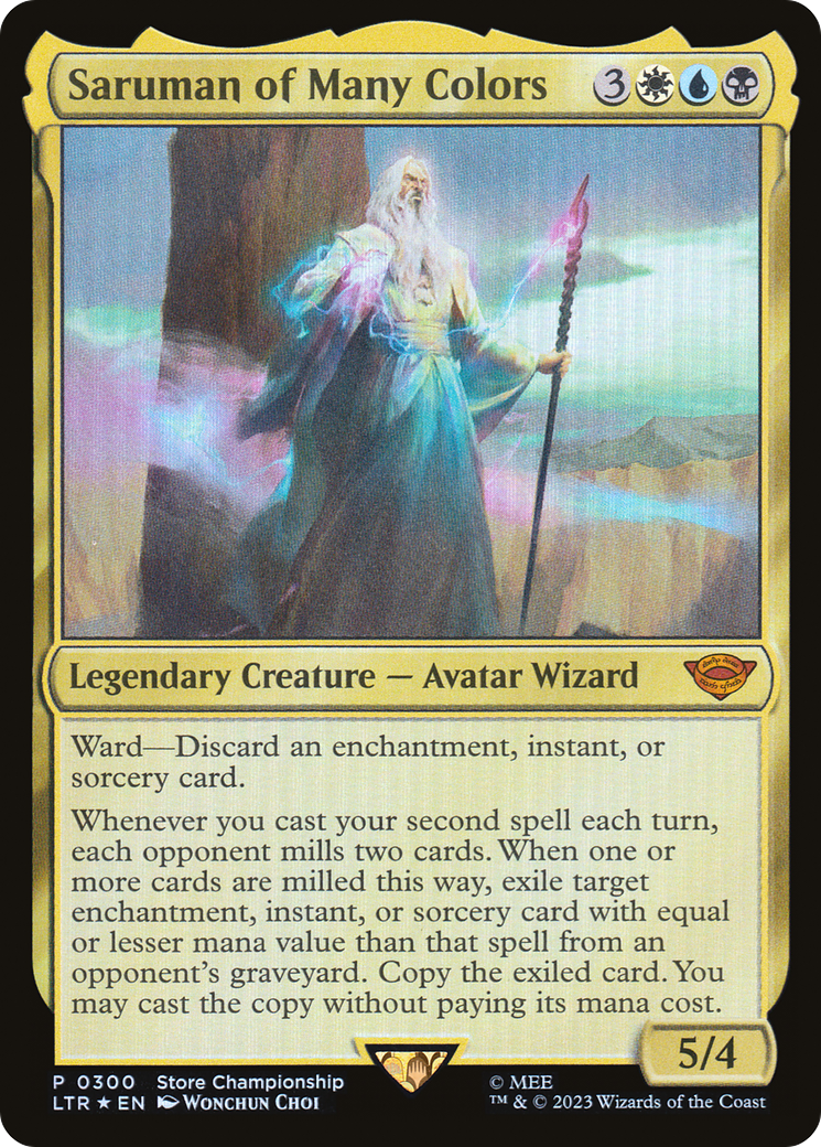 Saruman of Many Colors (Winner) [Store Championships 2023] | Game Master's Emporium (The New GME)