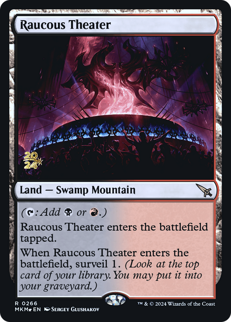 Raucous Theater [Murders at Karlov Manor Prerelease Promos] | Game Master's Emporium (The New GME)