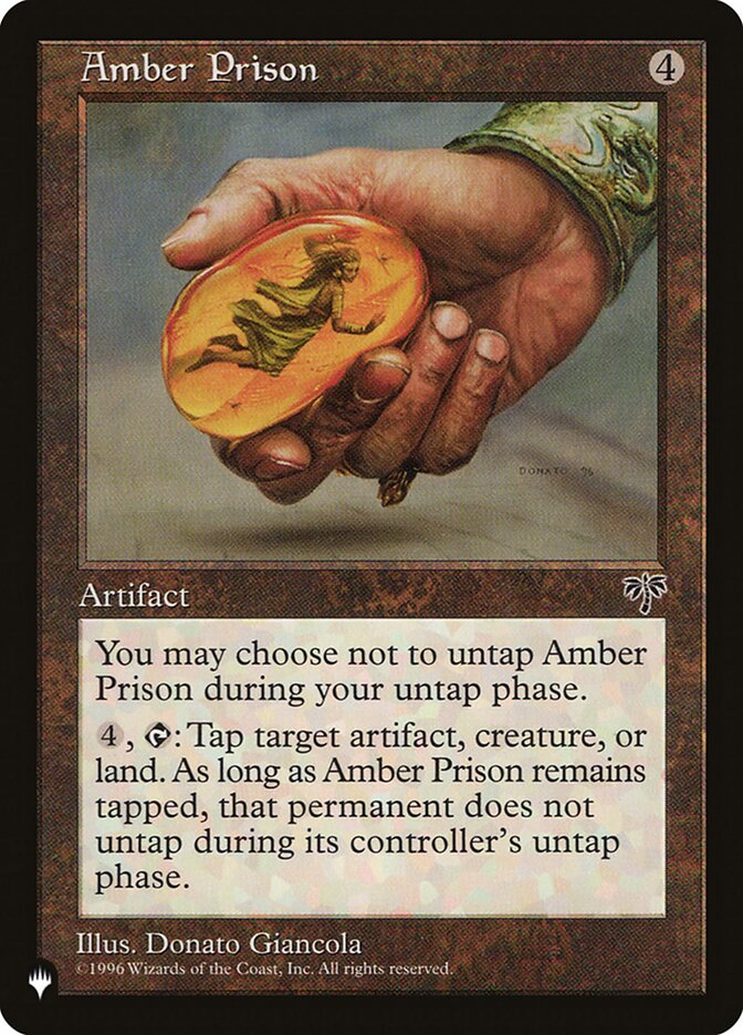 Amber Prison [The List] | Game Master's Emporium (The New GME)
