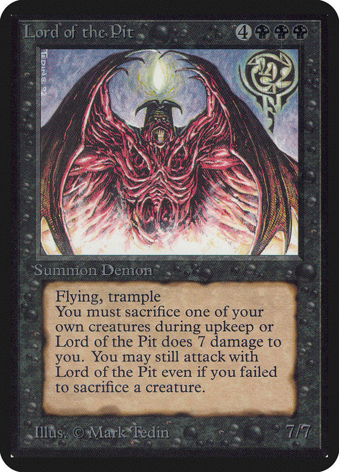 Lord of the Pit [Alpha Edition] | Game Master's Emporium (The New GME)