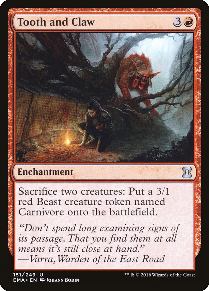 Tooth and Claw [Eternal Masters] | Game Master's Emporium (The New GME)