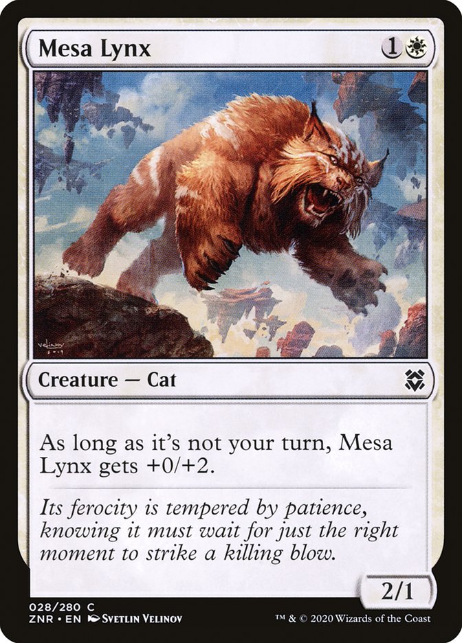 Mesa Lynx [Zendikar Rising] | Game Master's Emporium (The New GME)