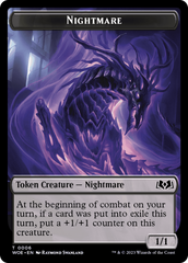 Nightmare // Food (0013) Double-Sided Token [Wilds of Eldraine Tokens] | Game Master's Emporium (The New GME)