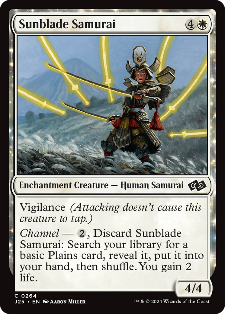 Sunblade Samurai [Foundations Jumpstart] | Game Master's Emporium (The New GME)