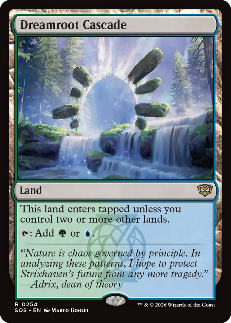 Dreamroot Cascade [Secrets of Strixhaven] | Game Master's Emporium (The New GME)