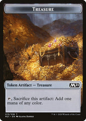 Soldier // Treasure Double-Sided Token [Core Set 2021 Tokens] | Game Master's Emporium (The New GME)