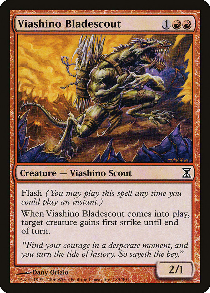 Viashino Bladescout [Time Spiral] | Game Master's Emporium (The New GME)