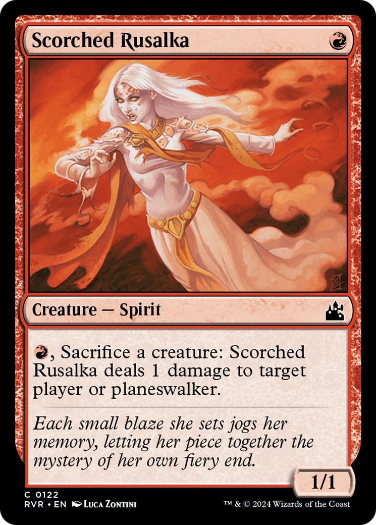 Scorched Rusalka [Ravnica Remastered] | Game Master's Emporium (The New GME)