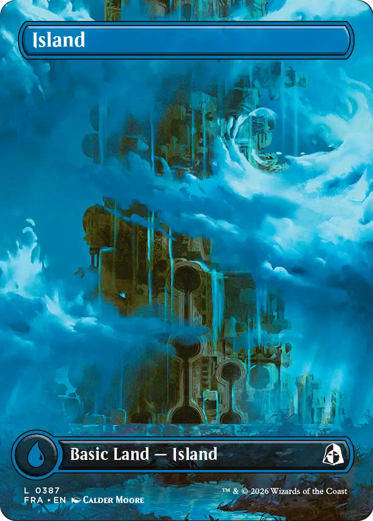 Island (Borderless) (0387) [Reality Fracture] | Game Master's Emporium (The New GME)