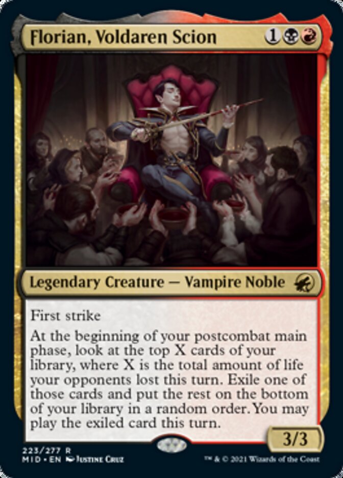 Florian, Voldaren Scion [Innistrad: Midnight Hunt] | Game Master's Emporium (The New GME)