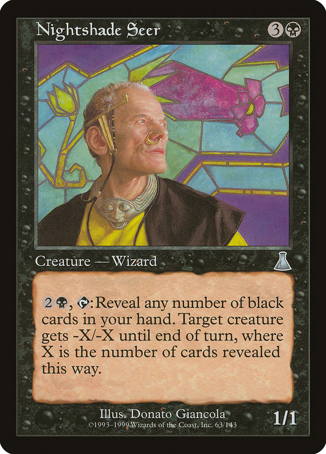 Nightshade Seer [Urza's Destiny] | Game Master's Emporium (The New GME)