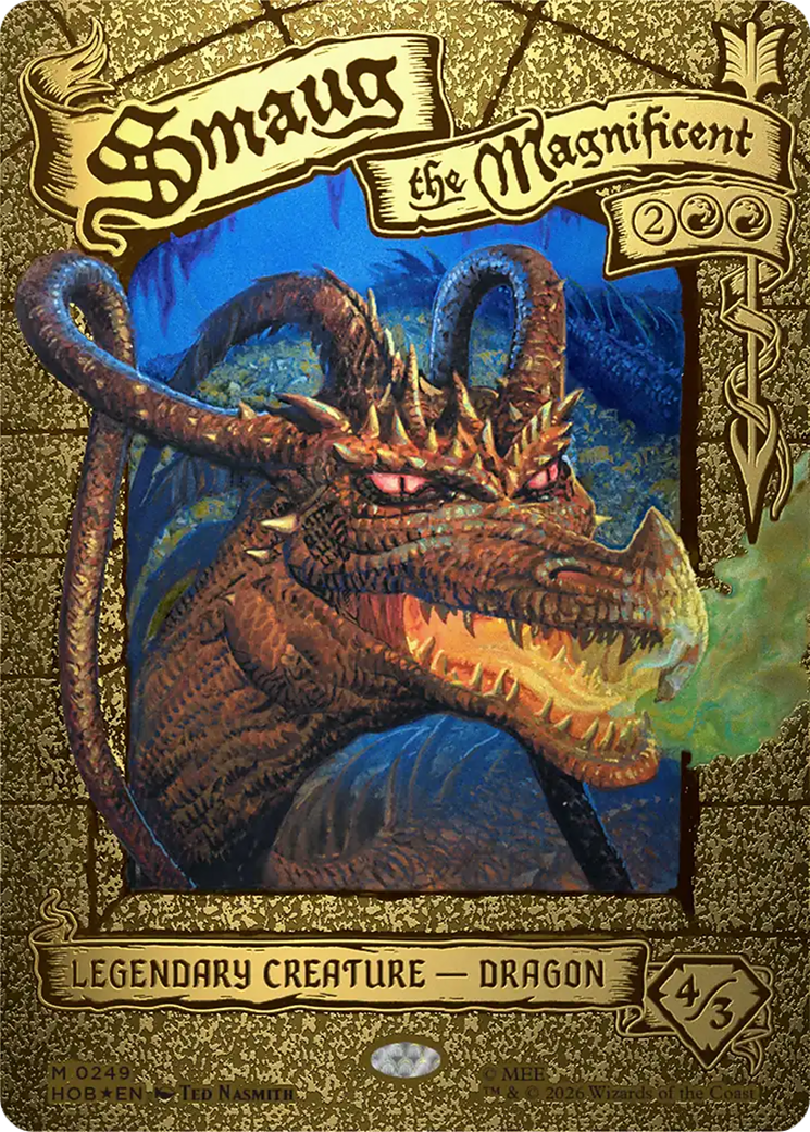 Smaug the Magnificent (Borderless) [The Hobbit] | Game Master's Emporium (The New GME)