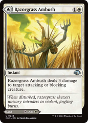 Razorgrass Ambush // Razorgrass Field [Modern Horizons 3] | Game Master's Emporium (The New GME)