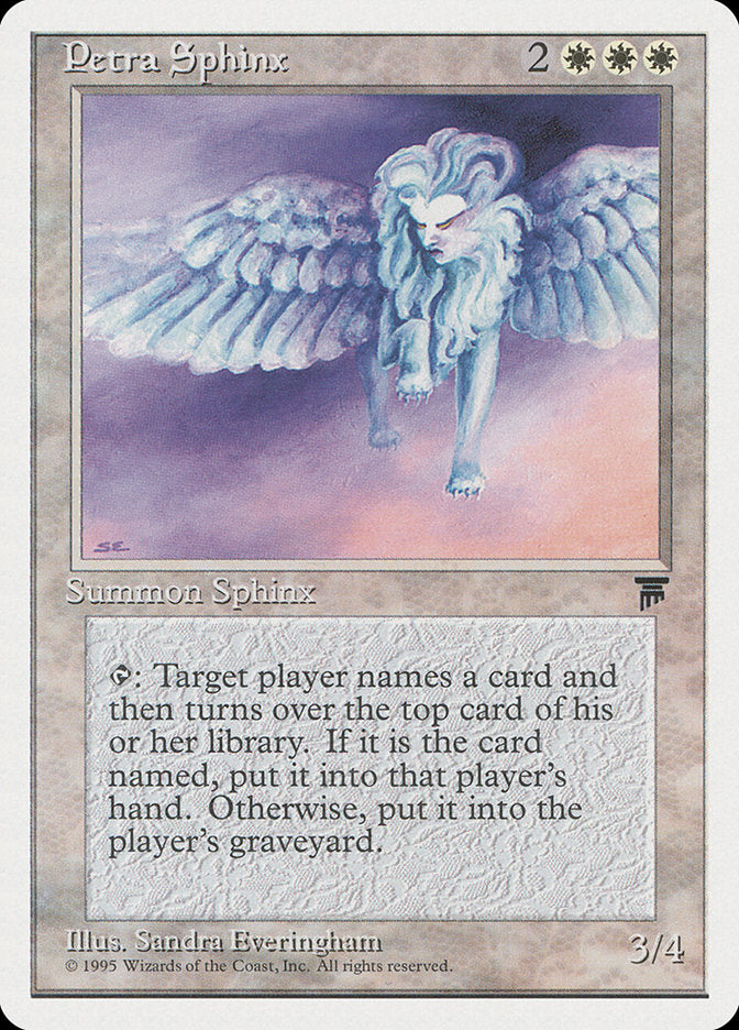 Petra Sphinx [Chronicles] | Game Master's Emporium (The New GME)