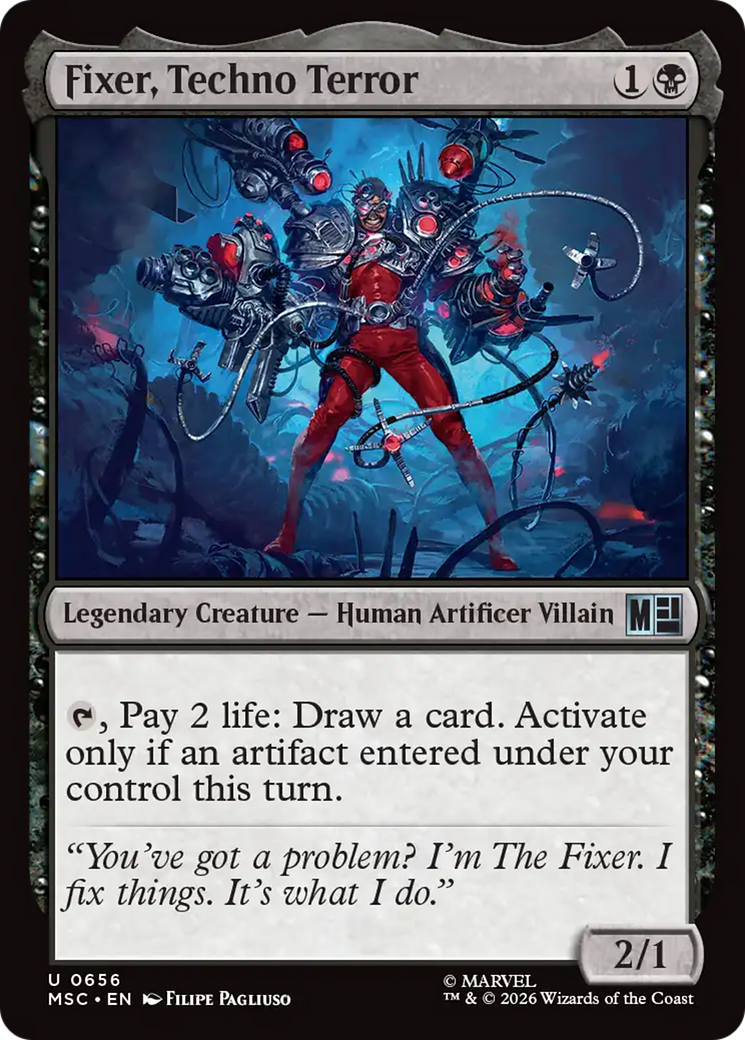 Fixer, Techno Terror [Marvel Super Heroes Commander] | Game Master's Emporium (The New GME)