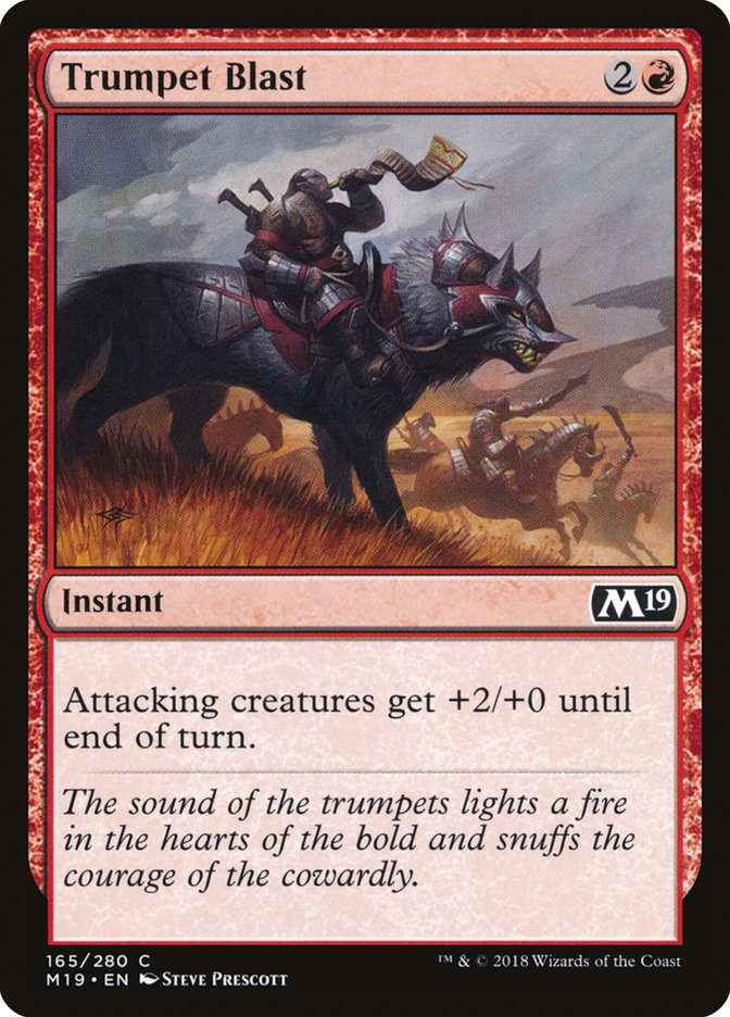Trumpet Blast [Core Set 2019] | Game Master's Emporium (The New GME)