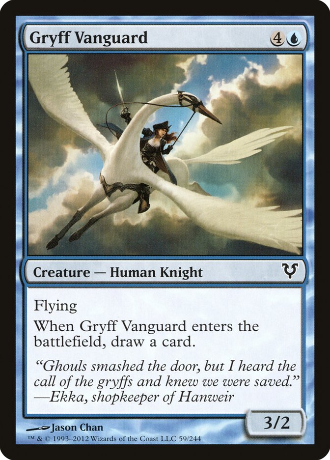 Gryff Vanguard [Avacyn Restored] | Game Master's Emporium (The New GME)