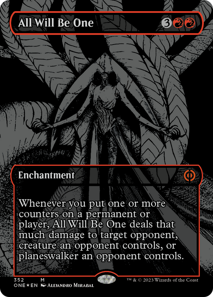 All Will Be One (Oil Slick Raised Foil) [Phyrexia: All Will Be One] | Game Master's Emporium (The New GME)
