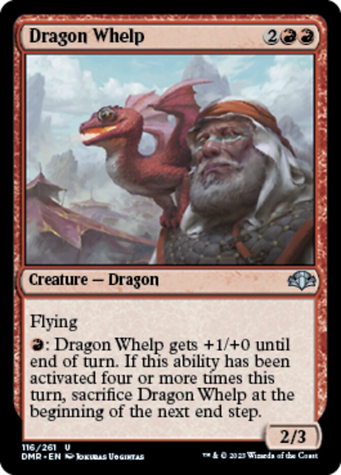 Dragon Whelp [Dominaria Remastered] | Game Master's Emporium (The New GME)
