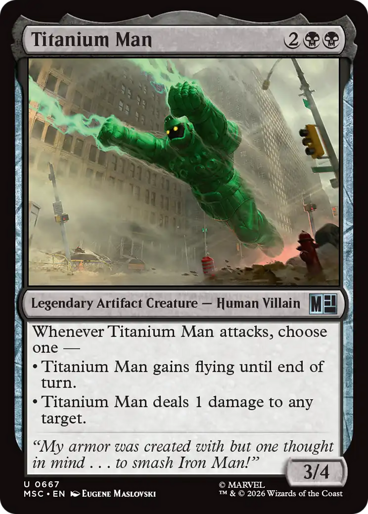 Titanium Man [Marvel Super Heroes Commander] | Game Master's Emporium (The New GME)