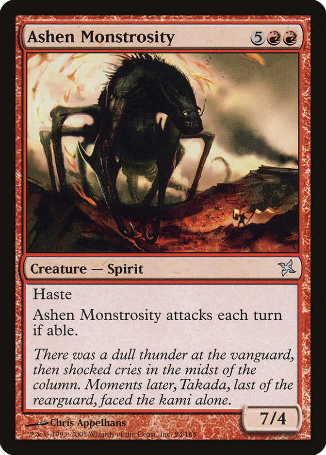 Ashen Monstrosity [Betrayers of Kamigawa] | Game Master's Emporium (The New GME)
