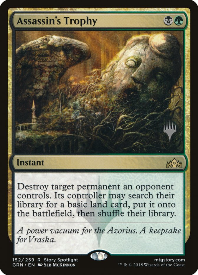 Assassin's Trophy (Promo Pack) [Guilds of Ravnica Promos] | Game Master's Emporium (The New GME)