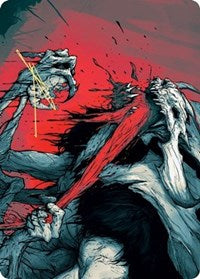 Vorinclex, Monstrous Raider 2 Art Card (Gold-Stamped Signature) [Kaldheim Art Series] | Game Master's Emporium (The New GME)