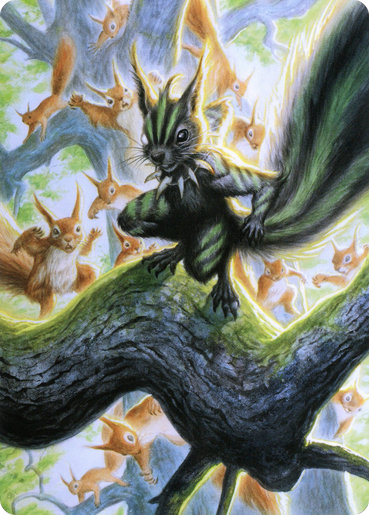 Chatterfang, Squirrel General Art Card (67) [Modern Horizons 2 Art Series] | Game Master's Emporium (The New GME)